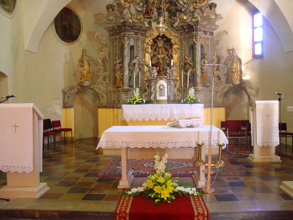 glavni oltar Oltar sv. Katarine Aleksandrijske